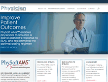 Tablet Screenshot of physoft.com
